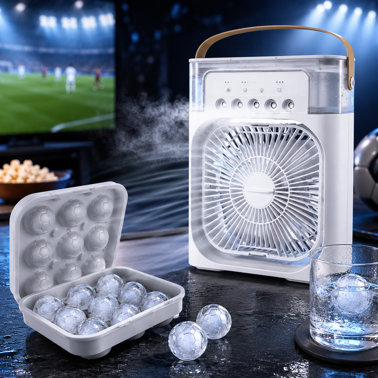 Ventilador Portátil 3 en 1 con Efecto Hielo | BrisaGo