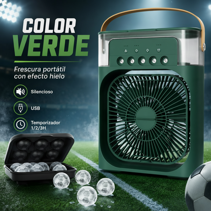 Ventilador Portátil 3 en 1 con Efecto Hielo | BrisaGo