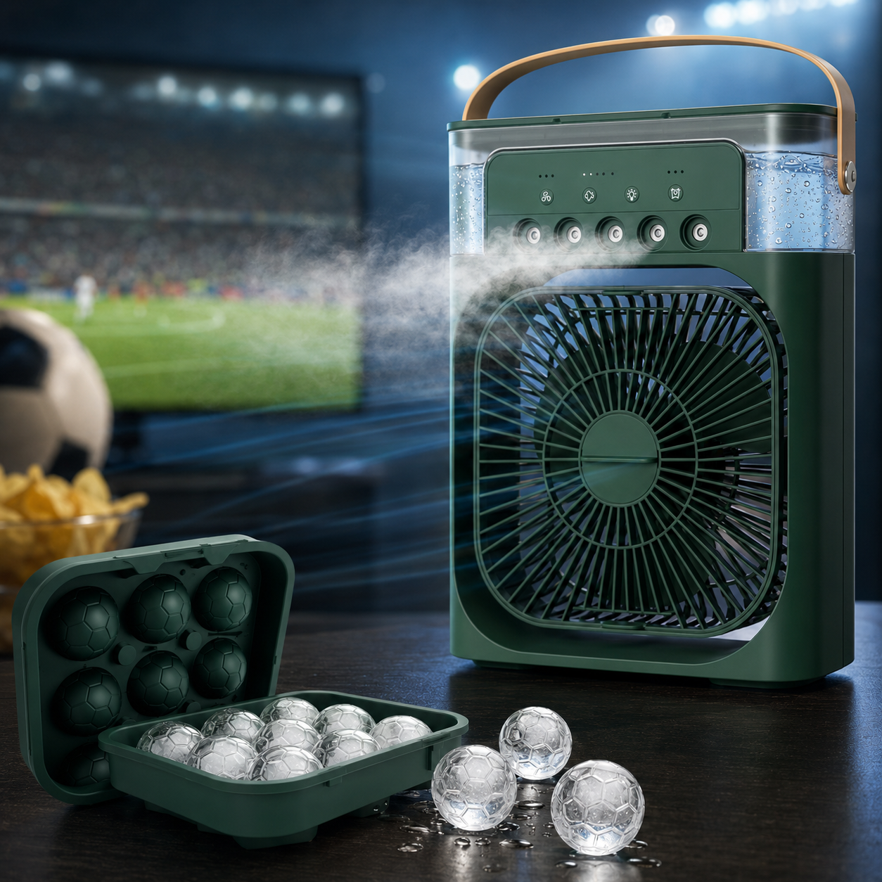 Ventilador Portátil 3 en 1 con Efecto Hielo | BrisaGo